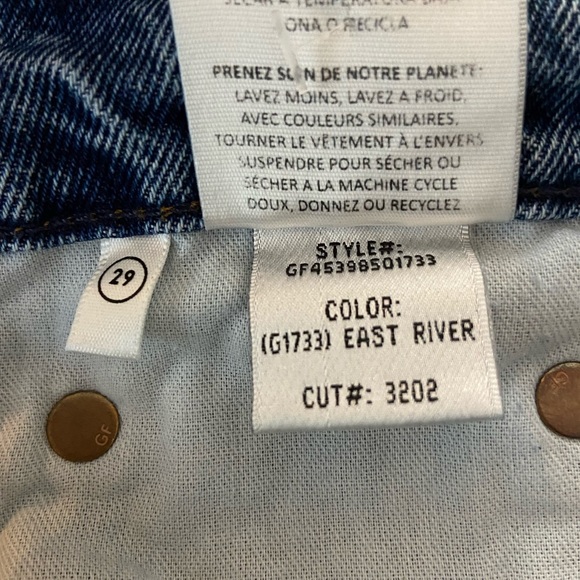 *Sold* GRLFRND Courtney Low Rise Boot in East River NWT size 29 - Picture 9 of 16